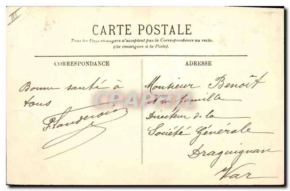 Tipos de Auvergne — A Bourrée — LL. - Verso