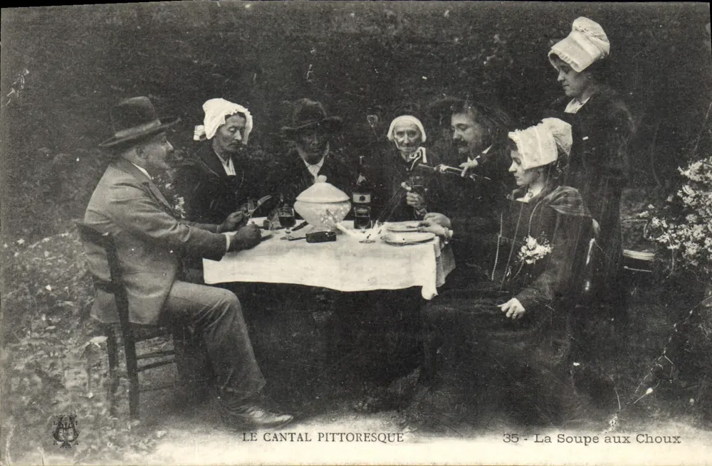 Das pittoreske Cantal — 35 — Kappuccinsoße - Vorderseite
