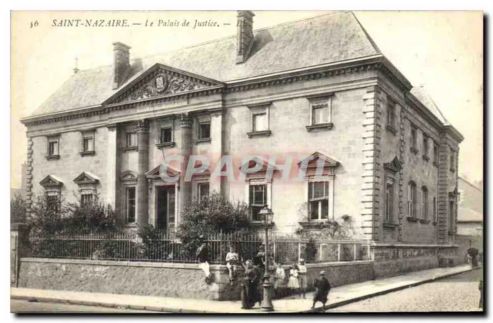 Saint-Nazaire — Das Justizpalast — n° 36 - Vorderseite