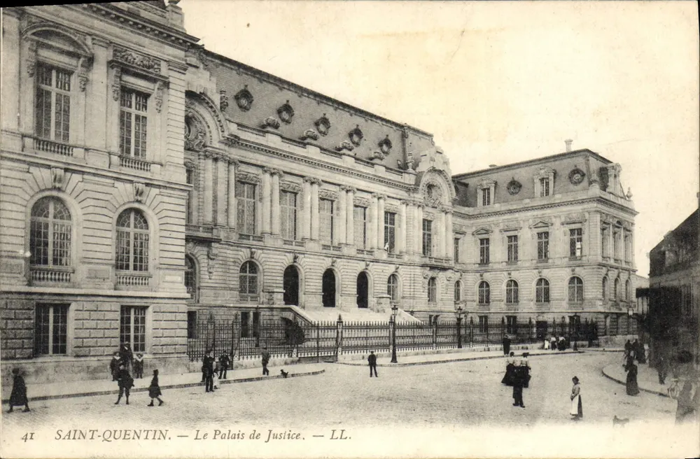 Saint-Quentin — Het Paleis van Justitie — LL. — n°41 - Voorkant
