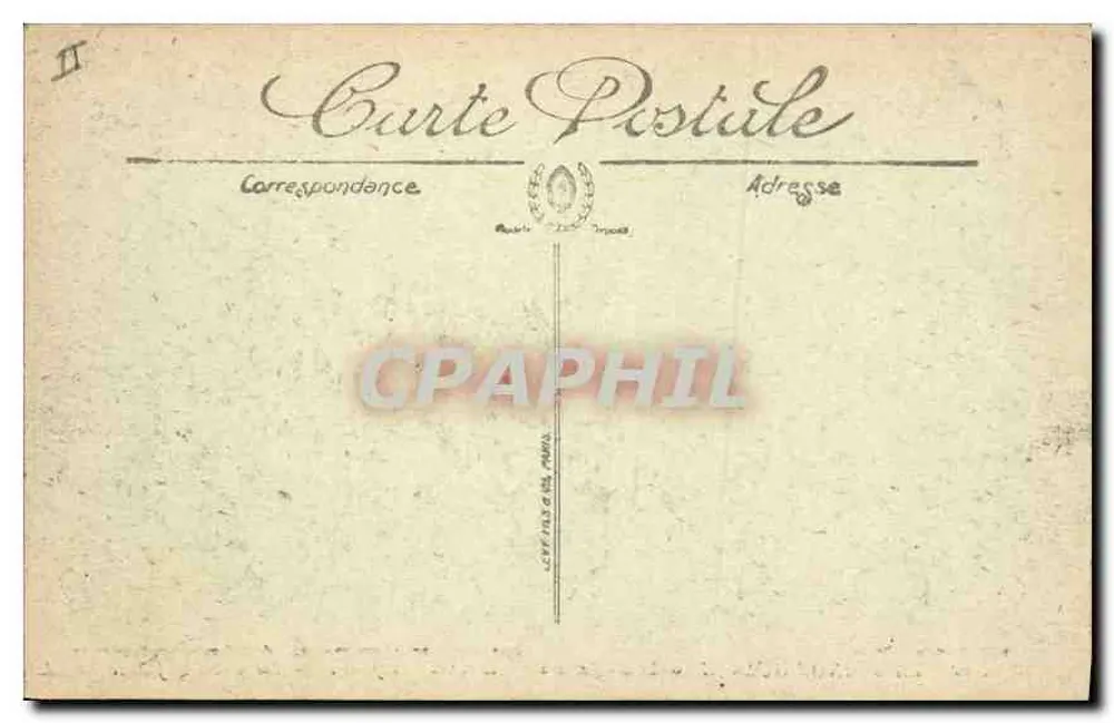 Saint-Quentin — Das Palais de Justice — Visé Paris n° 935 - Rückseite