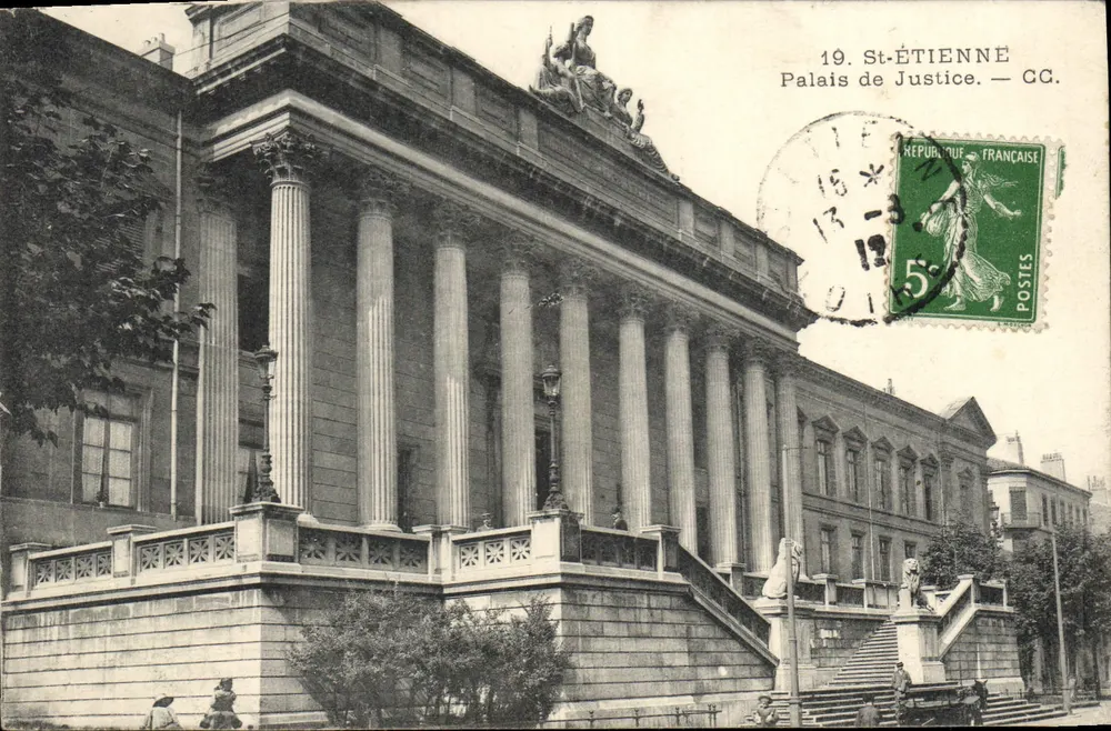 St-Étienne — Sądzie — CG. - Awers