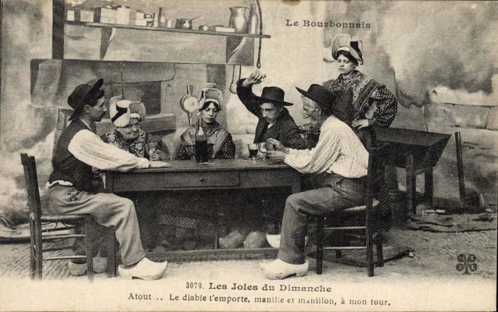 As Alegrias do Domingo — Le Bourbonnais — M. T. Limpé - Limoges, n° 3070 - Frente