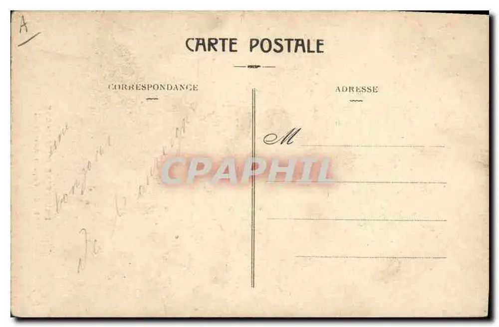 Auvergne-Bauer — Pittoreske Auvergne — Y.D.C. n°3825 - Rückseite