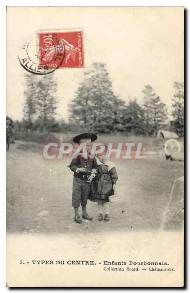 Bourbonnais Kinder — Collection Board — Châteauroux - Vorderseite
