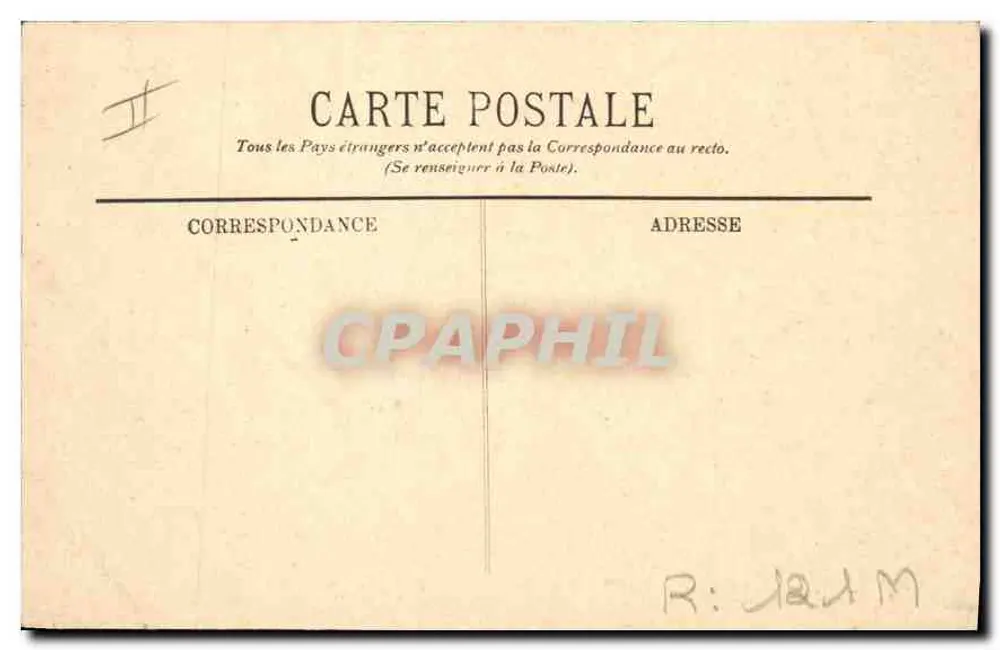 Tipos de Auvergne — A Bourrée — LL. - Verso