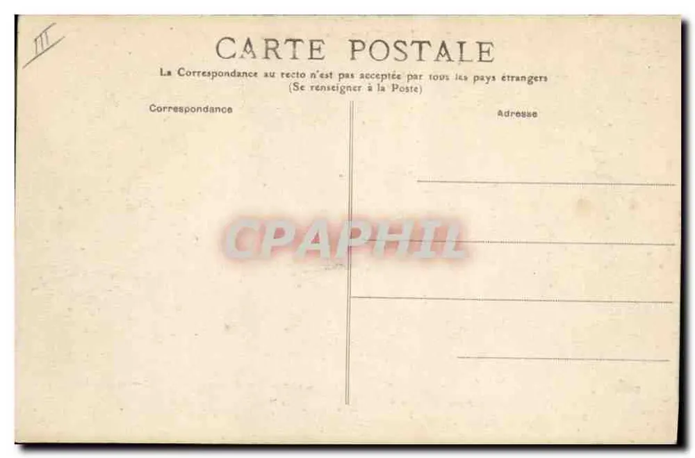 A Bourrée d'Auvergne (Le Croisement) — Notre Auvergne (Região do Puy-de-Dôme) — M.T. I.L. n°2906 - Verso