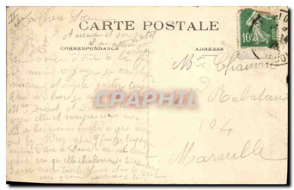 Notre-Auvergne — Dorfszene in Brayatdes (Region Puy-de-Dôme) — Verlag: Druck auf der Karte Nr. 2882 - Rückseite