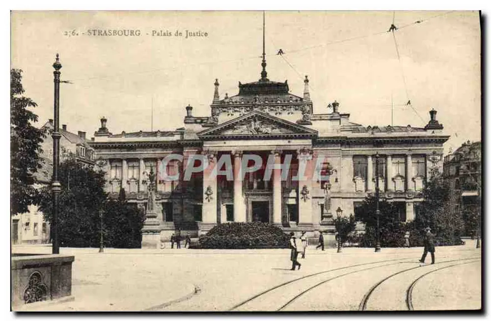 Strasbourg - Palácio de Justiça — n° 276 - Frente