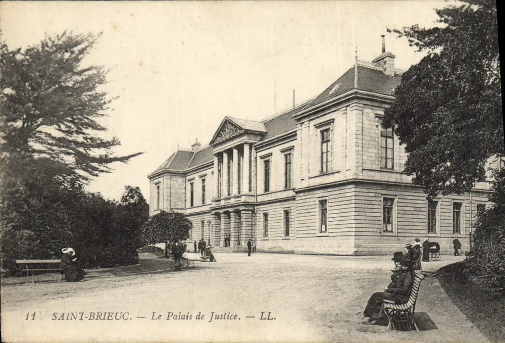 Saint-Brieuc — Pałac Sądowy — LL. n°11 - Awers