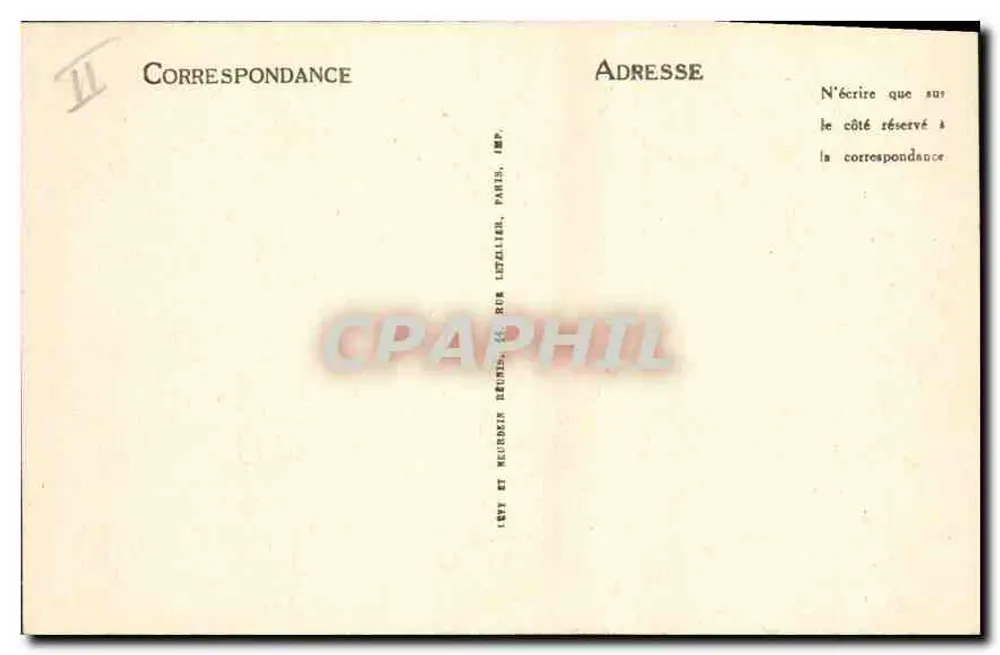 O Velay Pittoresque — Coiffure du Pays — LL - Verso