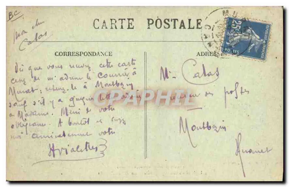 Pittoreske Auvergne — Das Familienleben — Per & Mauro, Amillac - Rückseite