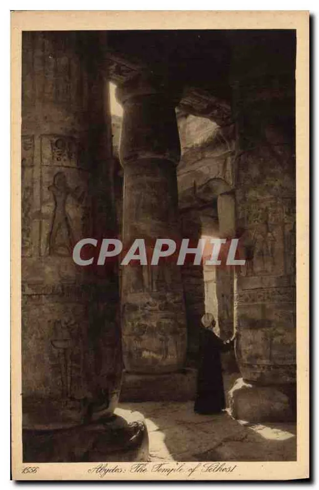 Abydos: Der Tempel von Seti I — Verlag Lennert & Landrock, Kairo - Vorderseite