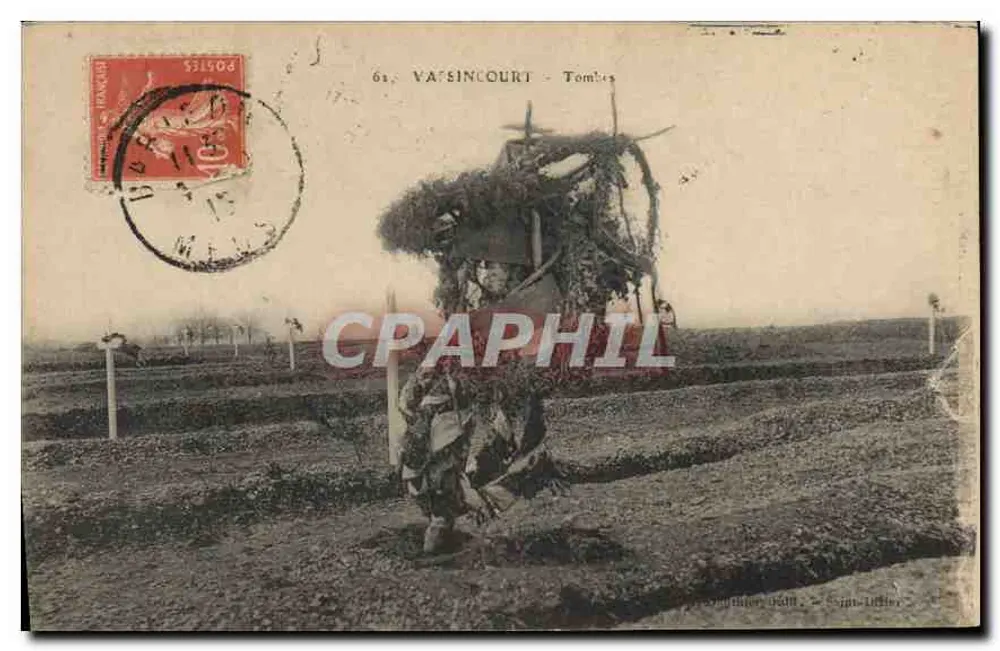 VASSINCOURT - Túmulo - Editor: Sogn-Lefèvre - Frente