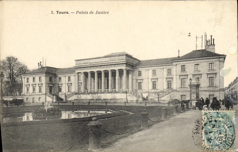 Tours — Palácio de Justiça — Editor: MADÉY-MOCH - Frente