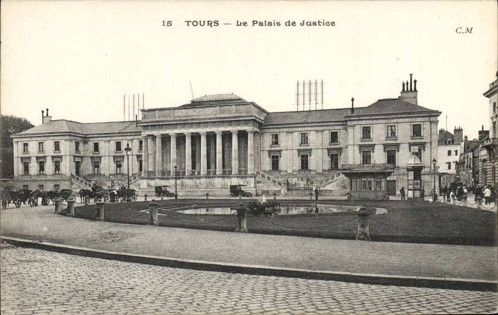 Tours — O Palácio de Justiça — C.M. n°15 - Frente
