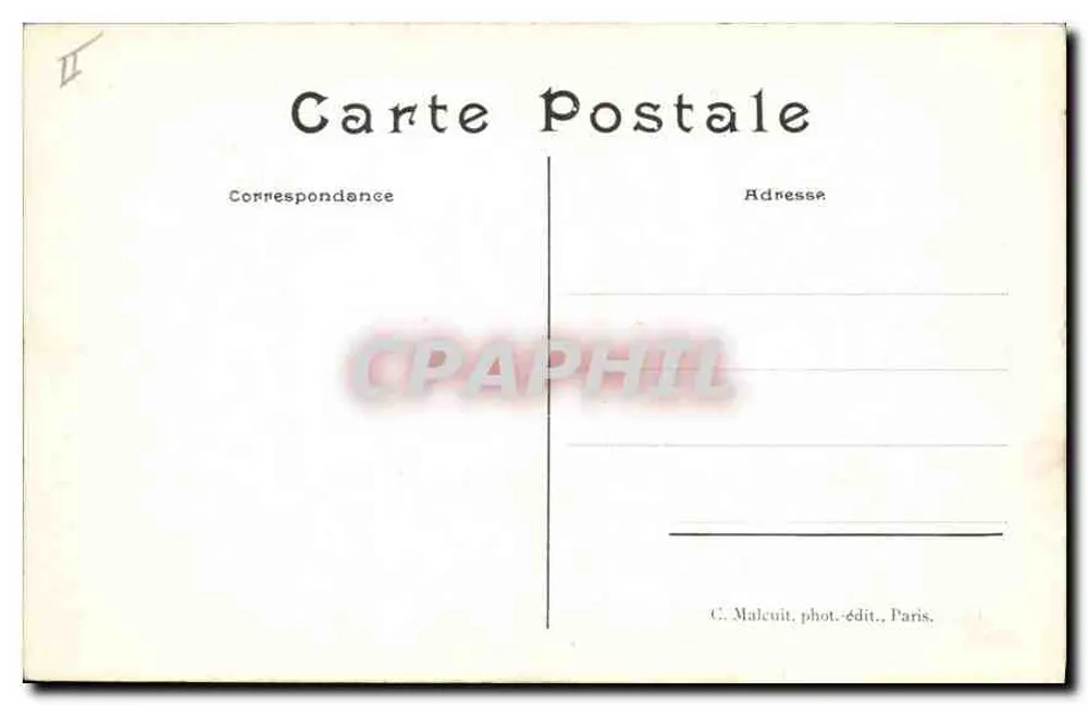 Tours — O Palácio de Justiça — C.M. n°15 - Verso