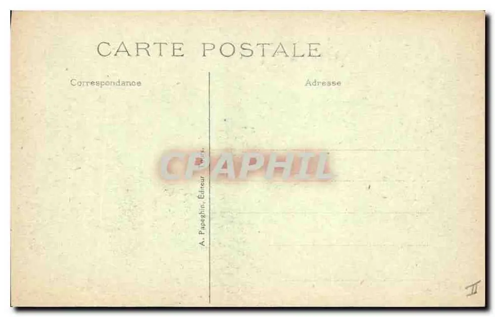Tours (Loire-et-Loire) — Das Palais de Justice und das Neue Rathaus — A. P. - Rückseite