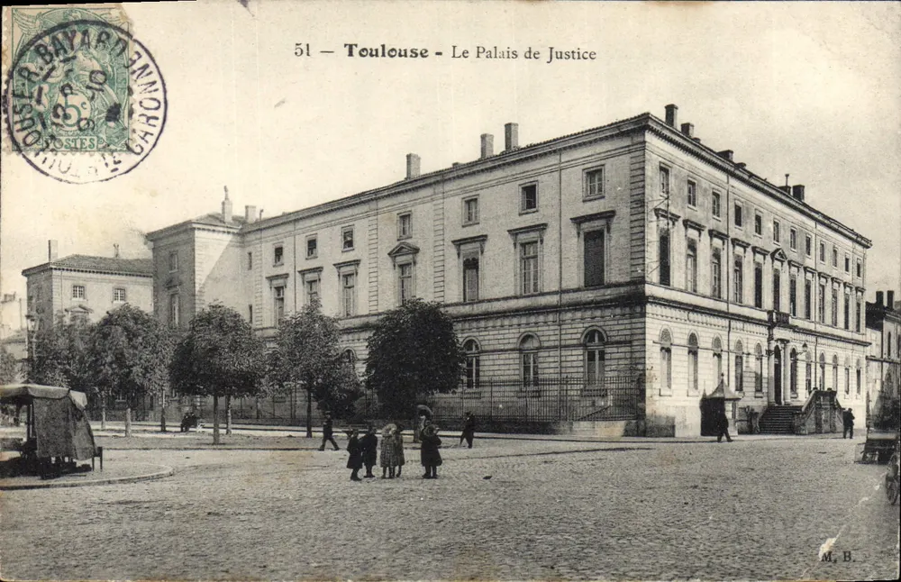 Toulouse - Il Palazzo di Giustizia — M. B. — n° 51 - Recto
