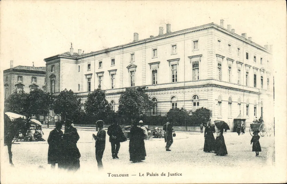 Toulouse — O Palácio de Justiça — Editor não identificado - Frente