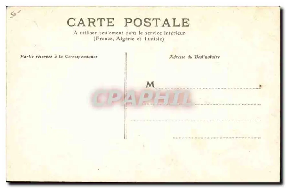 Toulouse — O Palácio de Justiça — Editor não identificado - Verso