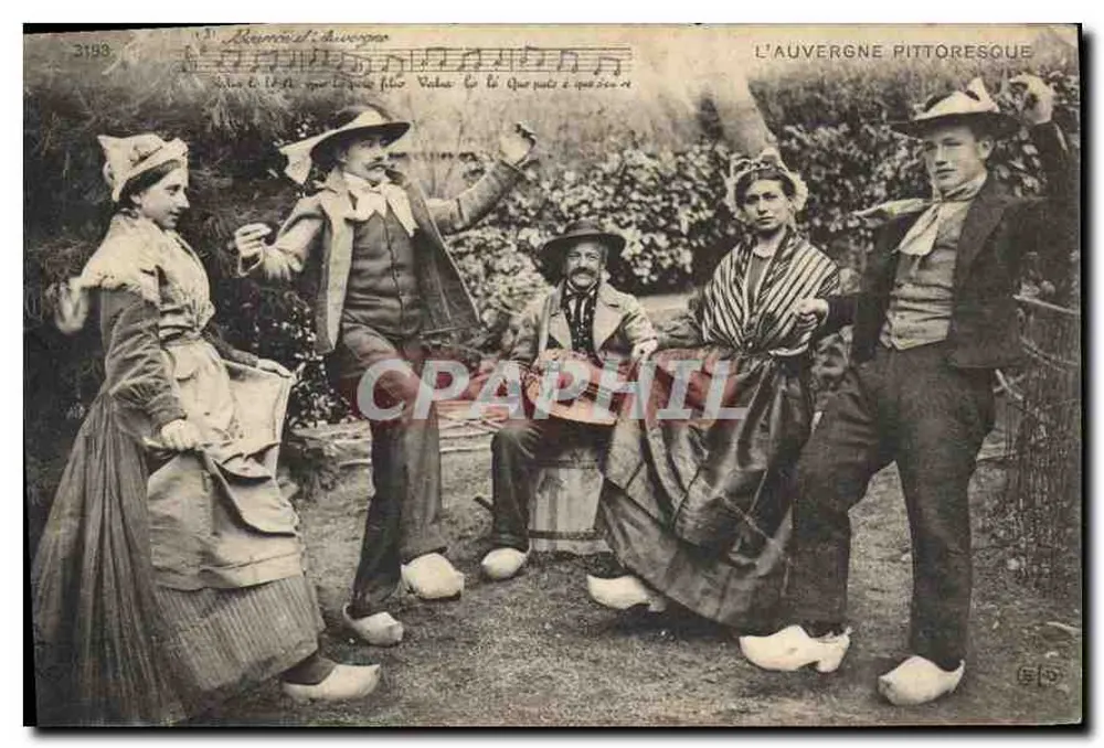 L'Auvergne pittoresque — Dorpsschouw — Uitgever: L'Auvergne Pittoresque, n° 3193 - Voorkant