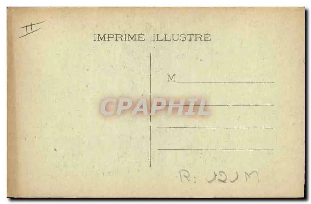 Um feliz Auvergnat — Dupla tentação — A Auvergne, n°6231 - Verso