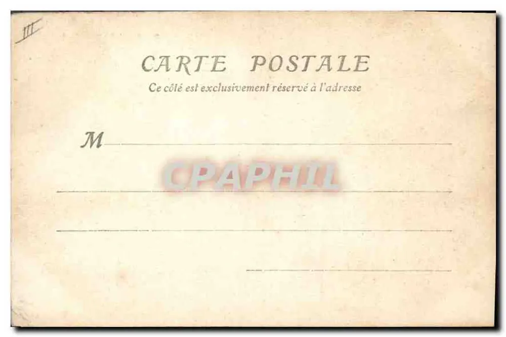 Bourrée da Auvergne — Dança tradicional — I.L. n°303, Cruzeiro - Verso