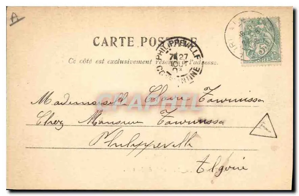Toulouse — O Palácio de Justiça — Editor não identificado, número de série não visível - Verso