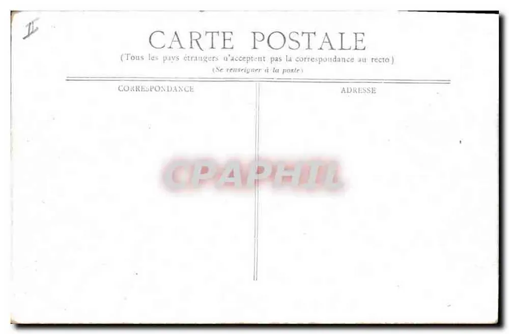 Tours — Plaza del Palacio de Justicia — Souvenir des Ruches Georges - Reverso