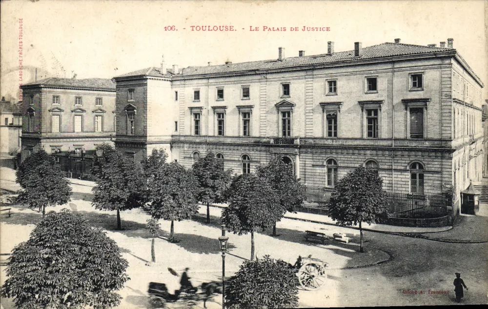 Toulouse - O Palácio de Justiça — Gilché & Tantout, n°106 - Frente