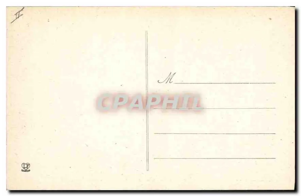 Tarbes - Straße des Marschalls Foch und Gericht — Phototypie Labouche Frères, Toulouse, n°448 - Rückseite