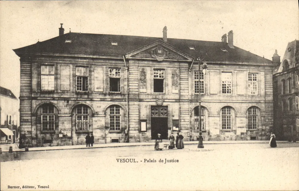 Vesoul - Justitiepaleis — uitgever Burner, Vesoul - Voorkant