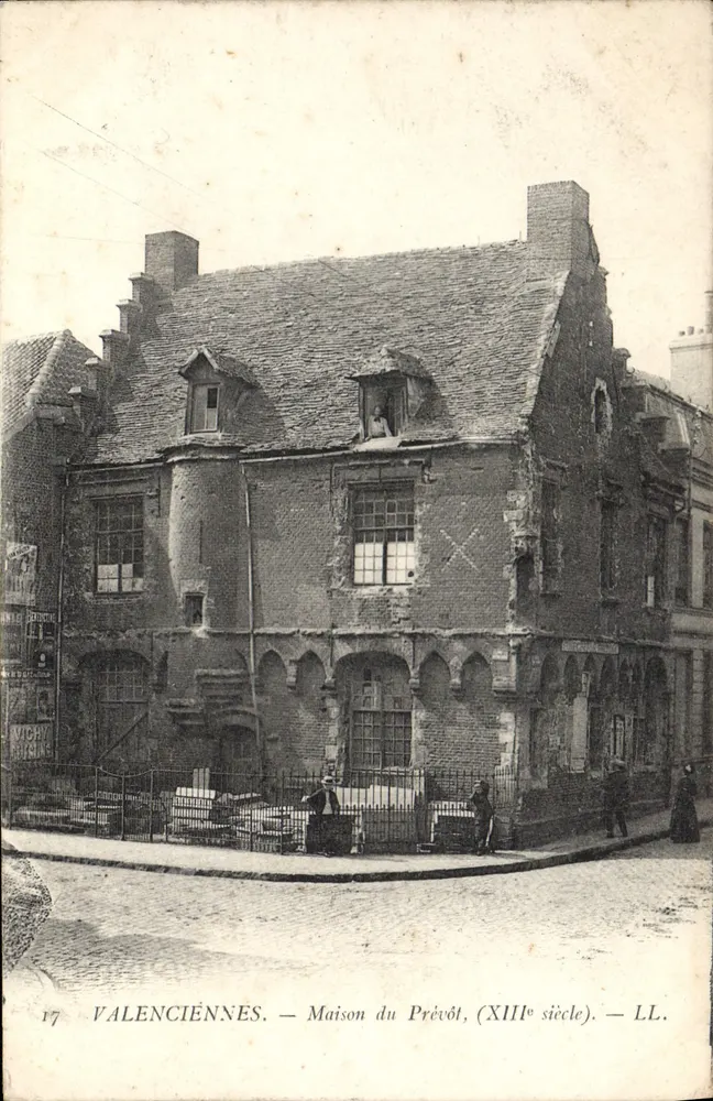 Valenciennes — Haus des Prevôts (13. Jahrhundert) — LL. - Vorderseite