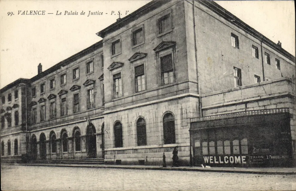 Valence — O Palácio de Justiça — P.S.V. - Frente