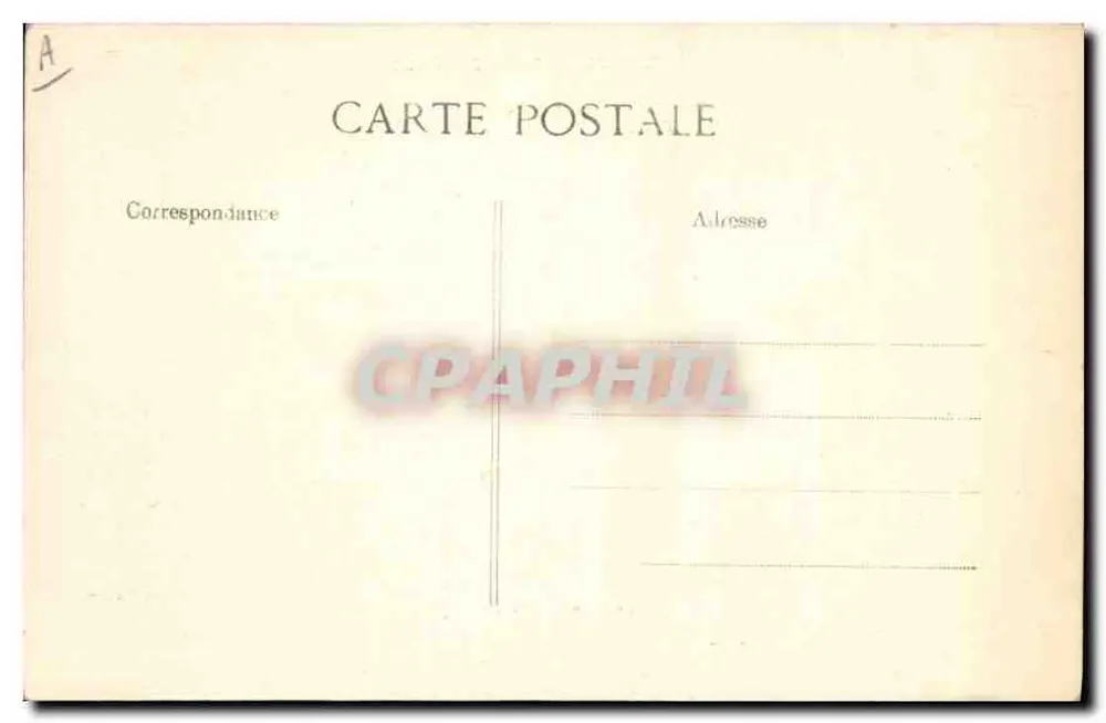 De pittoreske Auvergne — Traditionele dans — serie 3197 - Achterkant