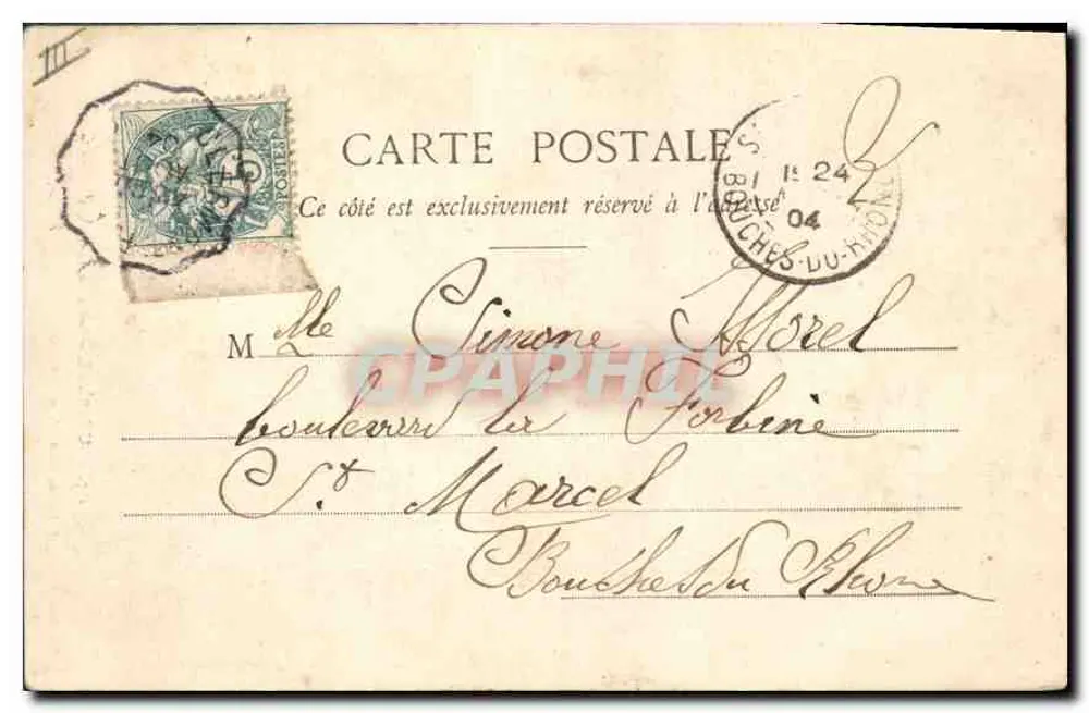 Auvergne - Costume di Thiers - Lib. Bougâ-Béal, 21, Rue de l'Écu, Clermont-Ferrand - Verso