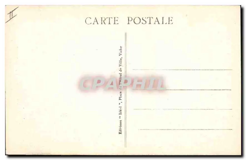 Pittoreske Auvergne — Auvergnate Strickerei — Ideal - Rückseite