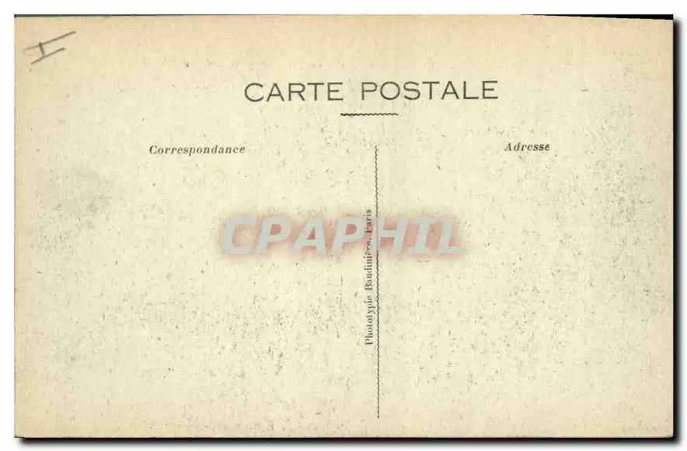 Verdun (Meuse) — Allgemeiner Blick auf den Kanal — Benoist, Verlag, Bar-le-Duc - Visé Paris 220 - Rückseite