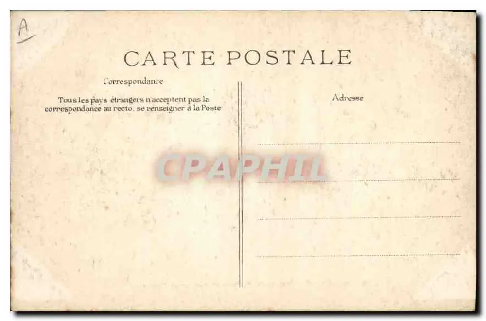 Versailles — Palast der Gerechtigkeit und Straße Saint-Pierre — ELD - Rückseite