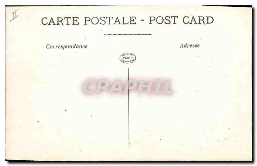 Verdún Antes — El Palacio de Justicia — La Borie - Reverso