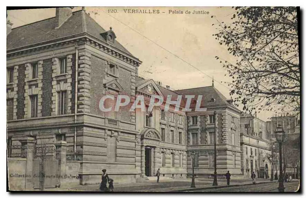 Versailles — Palácio de Justiça — Coleção das Novas Galerias, n°120 - Frente