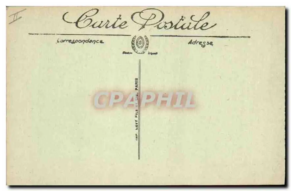 Tunis — Palácio de Justiça — LL - Verso