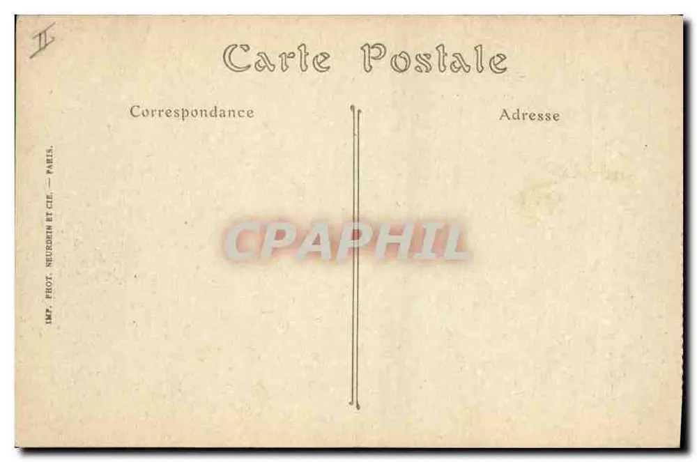 Tunis — O Palácio de Justiça — ND. Phot. - Verso