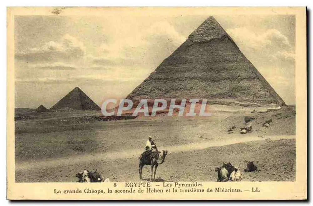 Ägypten — Die Pyramiden — LL - Vorderseite