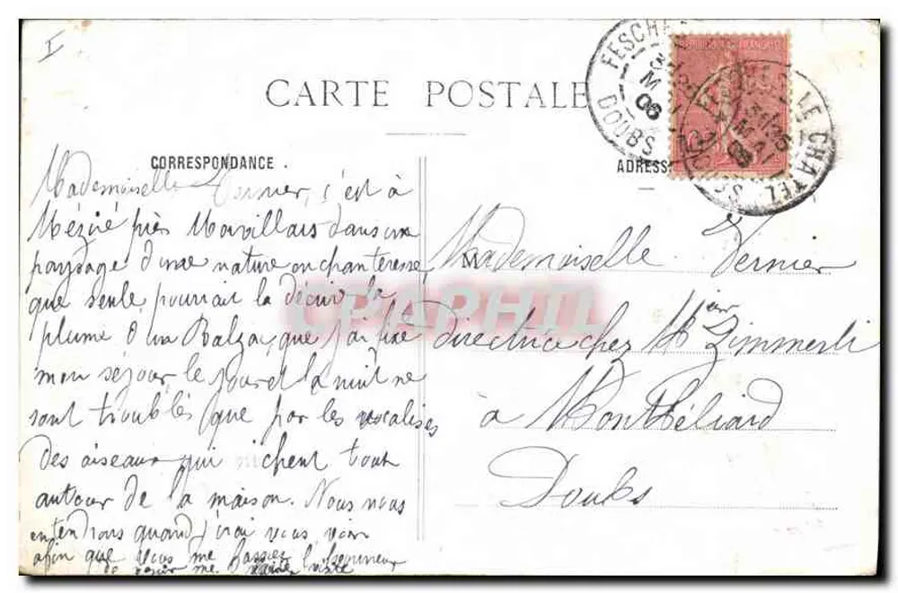 Dijon — Le monument Carnot — éditeur imprimeur non visible - Verso