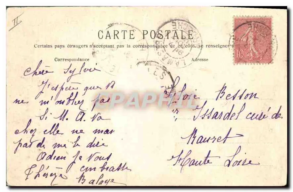 Karnak — Obélisque de la reine Makere — éditeur La Vie pittoresque en Orient, N° 24 - Rückseite