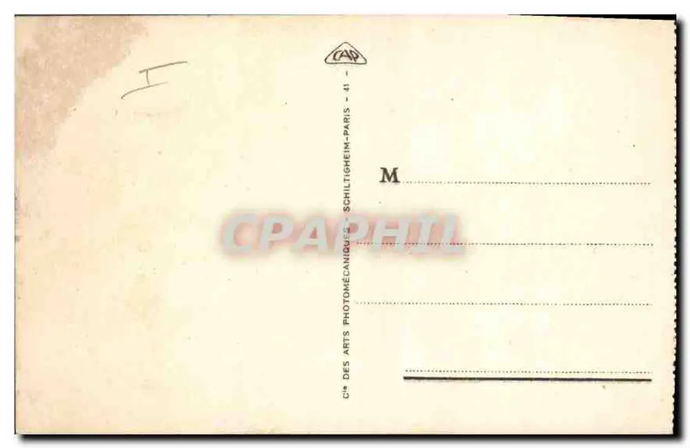 कासाबलंका - न्यायालय का पैलेस — एडिटर पुराना पोस्टकार्ड - संख्या 28 - पीछे
