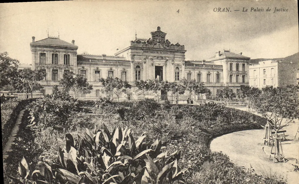 ORAN — O Palácio de Justiça — editor desconhecido, n° 4 - Frente