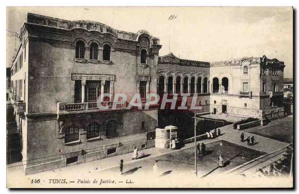 तुनीस — न्यायालय के महल — LL. n° 146 - आगे